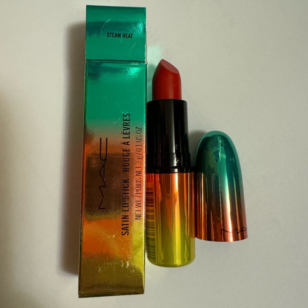 MAC LE lipstick in Steam Heat from Wash and Dry collection set bundle av…